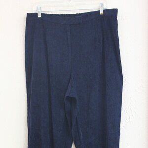 #398 Dressbarn Navy Blue Dress Pants Size 18